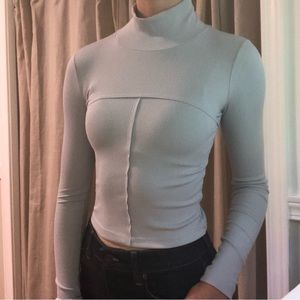 Aritzia Mock-Neck Top